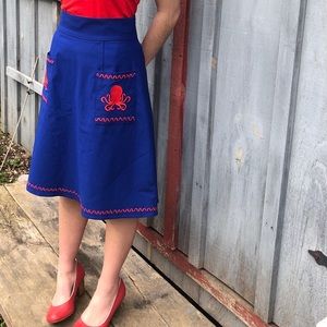 Sourpuss High Waisted Suzie Skirt